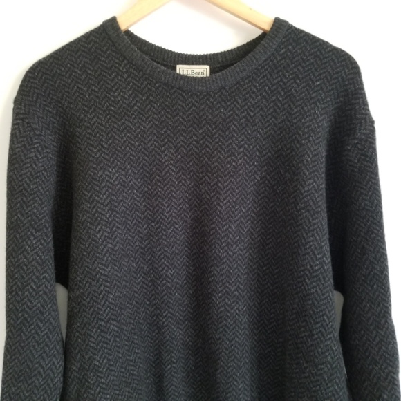 L.L. Bean Other - L.L.Bean Men's Wool Crew Neck Sweater